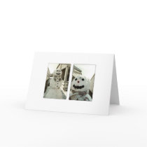 Winter mascot cards