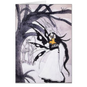 Winter Masquerade Card card