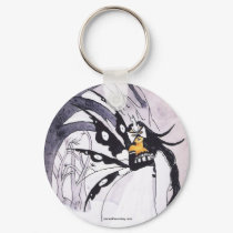 Winter Masquerade Keychain
