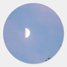 Winter Moon Sticker