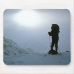 Winter Mountain Hiking Mousepads