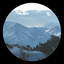 Winter Mountains Sticker stickers