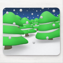 Winter Mousepad by skynetgr Winter Mousepad
