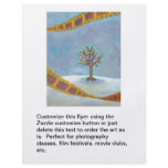 Winter movie unique film art original painting flyers