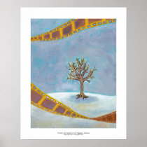 Winter movie unique film art original painting poster