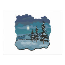 Winter Nights Postcards