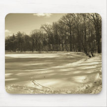 Winter Nine Mousepad