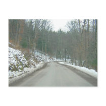 Winter On Jenks Road Post Cards
