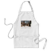 Winter on My Street aprons