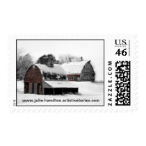 Winter on the Farm Stamps