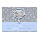 Winter One-derland Boy 1st Birthday invitations