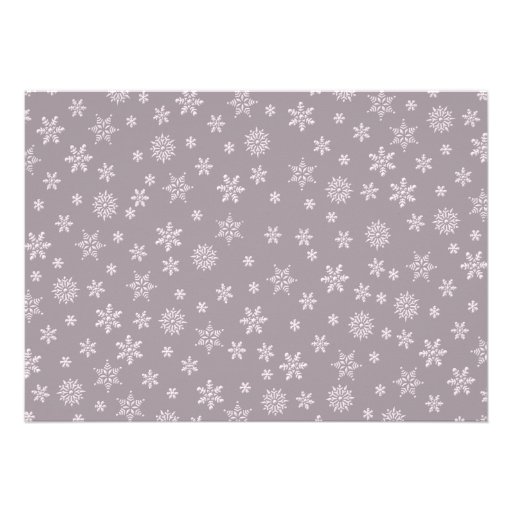 Winter Onederland 1st Birthday Snowflakes Invitations
