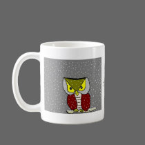 Winter Owl mugs