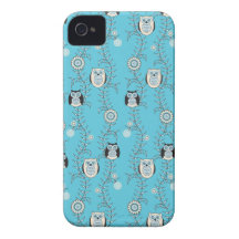 Winter Owls iPhone 4 Case-Mate ID