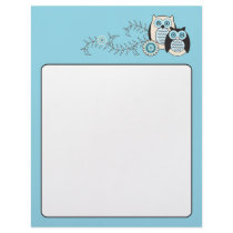 Winter Owls Letterhead