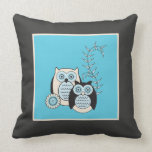 Winter Owls Pillow