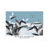 "Winter Paradise" Print by wizardmarilyn "Winter Paradise" Print