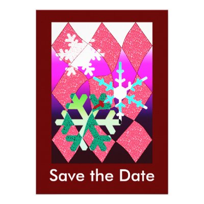 Winter Party Custom Invitation