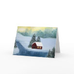 Winter Peace Holiday Greeting Card