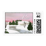 Winter Peace postage