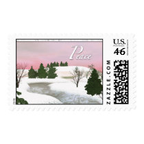 Winter Peace postage