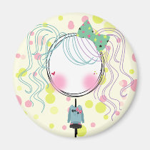 Winter PenGirl Magnet magnets