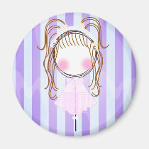 Winter PenGirl Magnet magnets