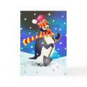 Winter Penguin cards by prawny Winter Penguin cards