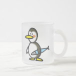 Winter penguin mug
