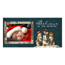 winter photo card