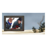 winter photo card