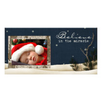 winter photo card