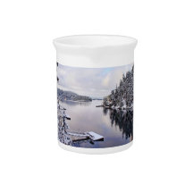 Winter Picture of Snow Pitchers
