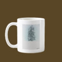 Winter Pine Tree - Acrylic Painting mugs by OutdoorArt Winter Pine Tree - Acrylic Painting mugs
