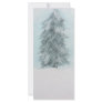 Winter Pine Tree - Acrylic Painting Customized Rack Card