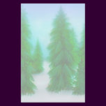Winter Pines Stationery