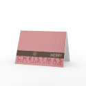 Winter Pink :: Christmas Greeting Card by CSKidsOccasions Winter Pink :: Christmas Greeting Card