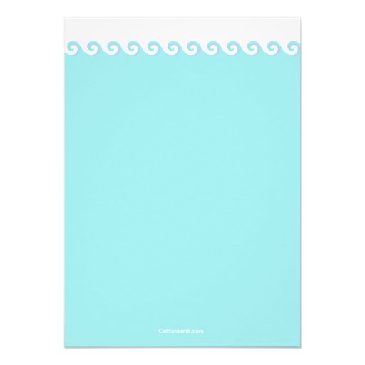 Winter Pool Party Invitation