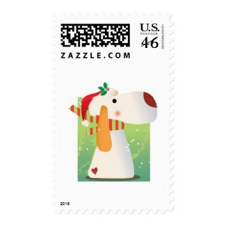 Winter Pup 3 stamp