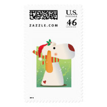 Winter Pup 3 postage