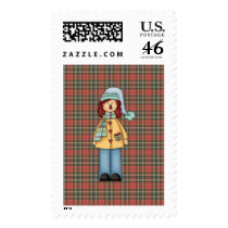winter rag annie postage