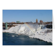 Winter Rainbow: American Falls cards