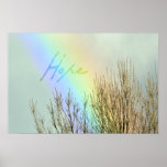 Winter Rainbow Hope Poster Winter Rainbow Hope Poster