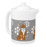 Winter Red Foxes Pattern