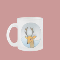 Winter Reindeer mugs