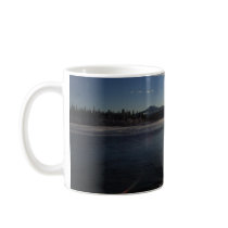 Winter River Whitehorse Yukon Canada mugs