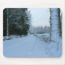 Winter Road mousepads