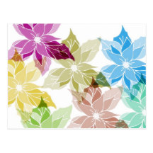 winter roses postcards
