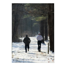 Winter Run Poster posters