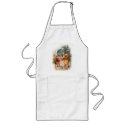 Winter Santa Apron for a Cookie Baking by golden_oldies Winter Santa Apron for a Cookie Baking